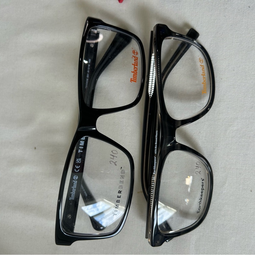 Timberland Earthkeepers Eyeglasses. 2 pair black